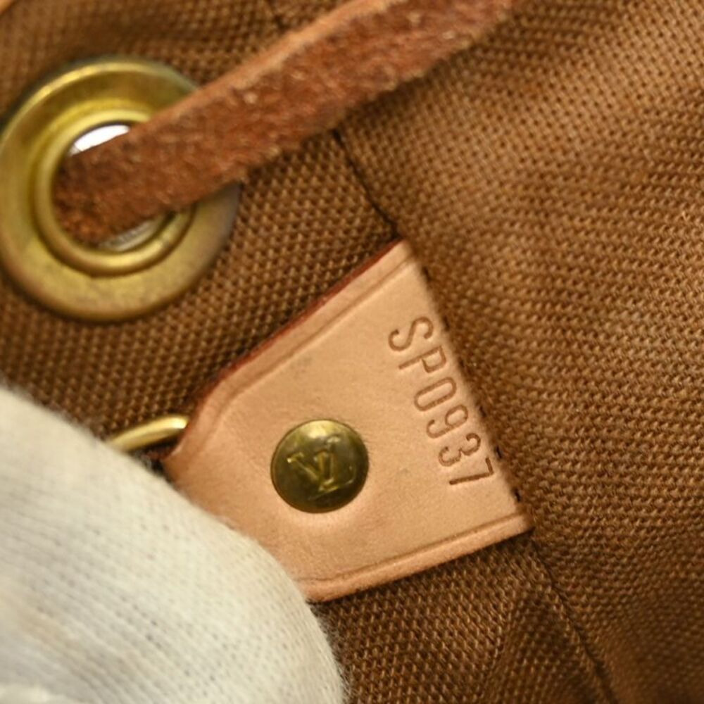 Louis Vuitton Montsouris Backpack Monogram Canvas Brown Canvas Backpack Bag - Picture 5 of 16